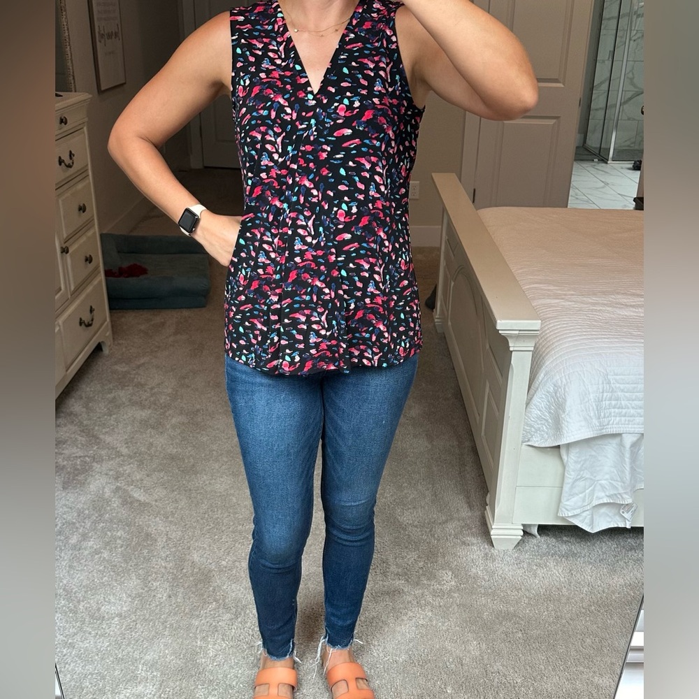 Women’s Dana Buchman Sleeveless Multi-Colored Top